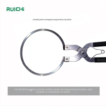 Caliper pentru inelul pistonului, expansor pentru demontare, clește pentru desprindere, clește pentru introducerea inelului piston, unelte auto de reparații