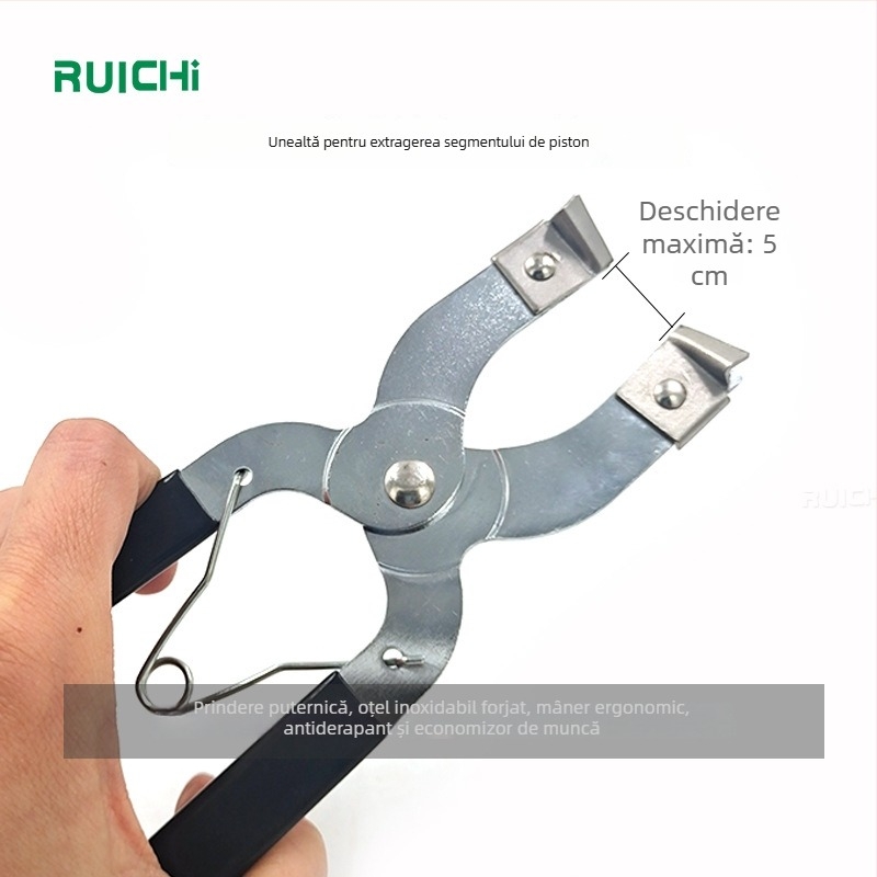 Caliper pentru inelul pistonului, expansor pentru demontare, clește pentru desprindere, clește pentru introducerea inelului piston, unelte auto de reparații
