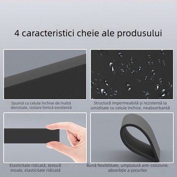 Mileqi plăcuță EVA din spumă pentru protecție la impact și absorbția șocurilor