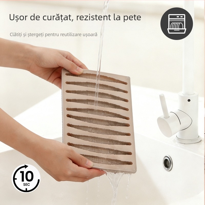 Nouă matriță din silicon cu compartimente multiple pentru prăjituri lungi cu vanilie, mousse, ciocolată și budincă – calitate alimentară, patiserie franțuzească