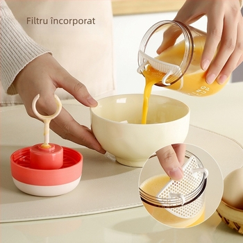 Mixer automat pentru ouă cu recipient de amestec multifuncțional, mixer electric pentru spumă de ou și spumă de lapte, pentru cafea