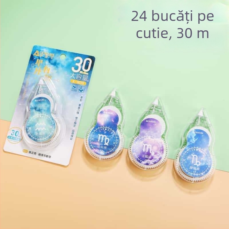 Odeme bandă corectoare 30 m, capacitate mare - design elegant, alunecare fină, bandă de corectare ultra‑lungă pentru elevi