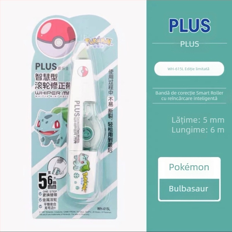 Bandă corectoare Pokémon cu nucleu înlocuibil