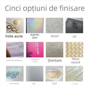 Cutie cadou cu capac dublu, folie aurie imprimată, personalizabilă în serii mici
