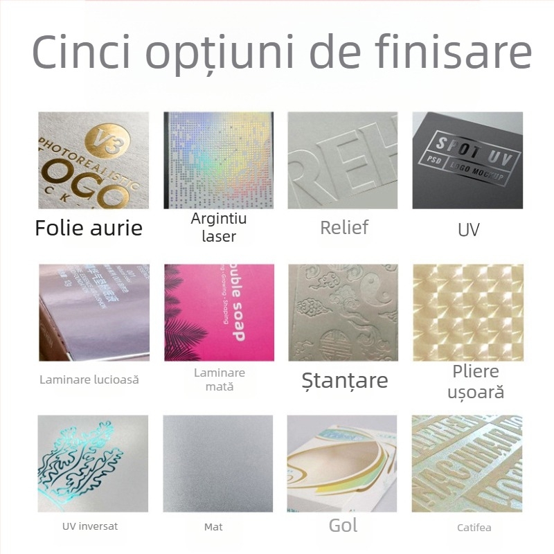 Cutie cadou cu capac dublu, folie aurie imprimată, personalizabilă în serii mici