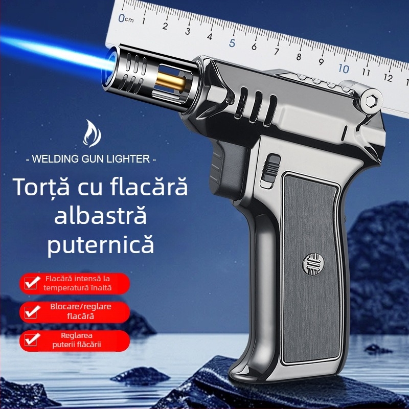 Torță de sudură portabilă, temperatură înaltă, arzător cu flacără, rezistent la vânt, durabil