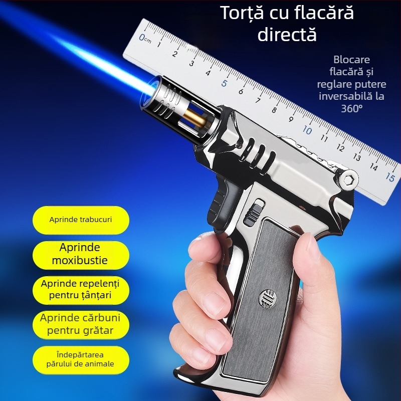 Torță de sudură portabilă, temperatură înaltă, arzător cu flacără, rezistent la vânt, durabil