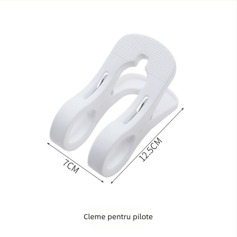 Clipuri de uscare din plastic, rezistente la vânt – clipuri mici pentru haine, șosete și alimente, prindere sigură, fără urme