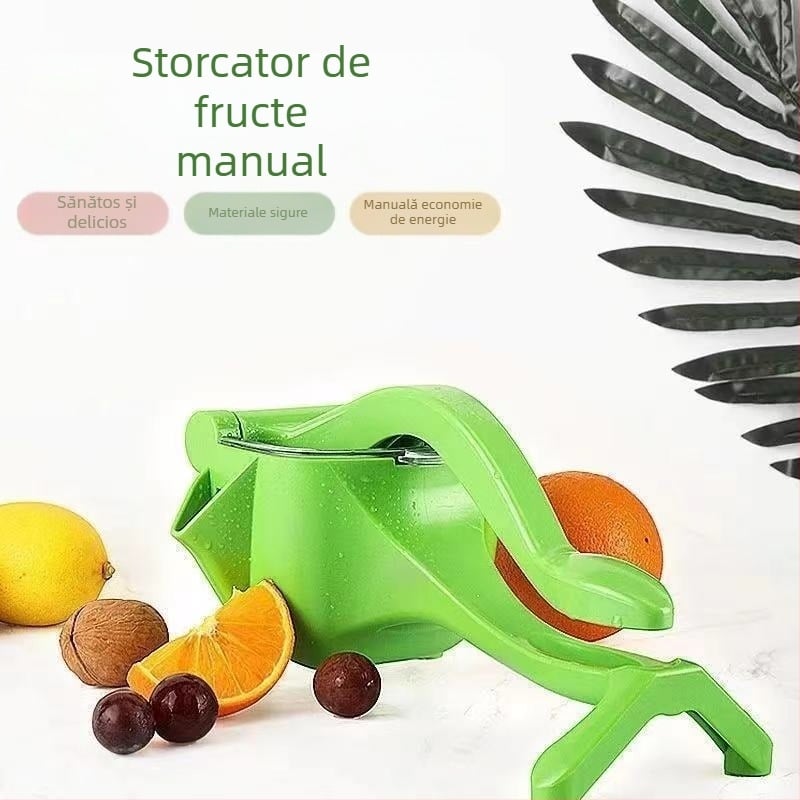 Storcător manual multifuncțional pentru uz casnic – mic storcător din plastic pentru lămâi