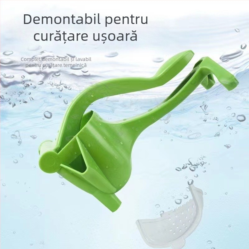 Storcător manual multifuncțional pentru uz casnic – mic storcător din plastic pentru lămâi