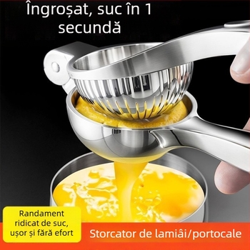 Storcător manual din oțel inoxidabil pentru lămâi și portocale