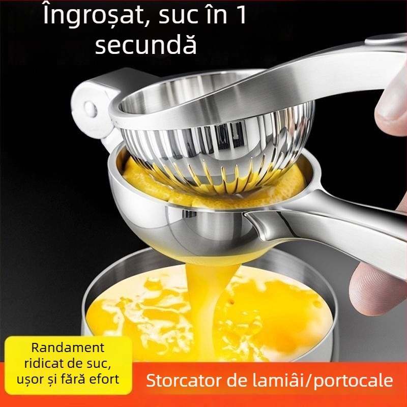 Storcător manual din oțel inoxidabil pentru lămâi și portocale