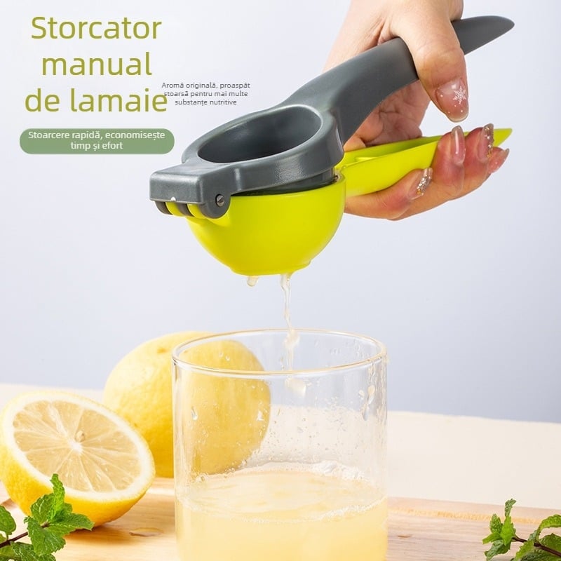 Storcător manual ABS, multifuncțional, pentru lămâi și fructe, compact pentru uz casnic