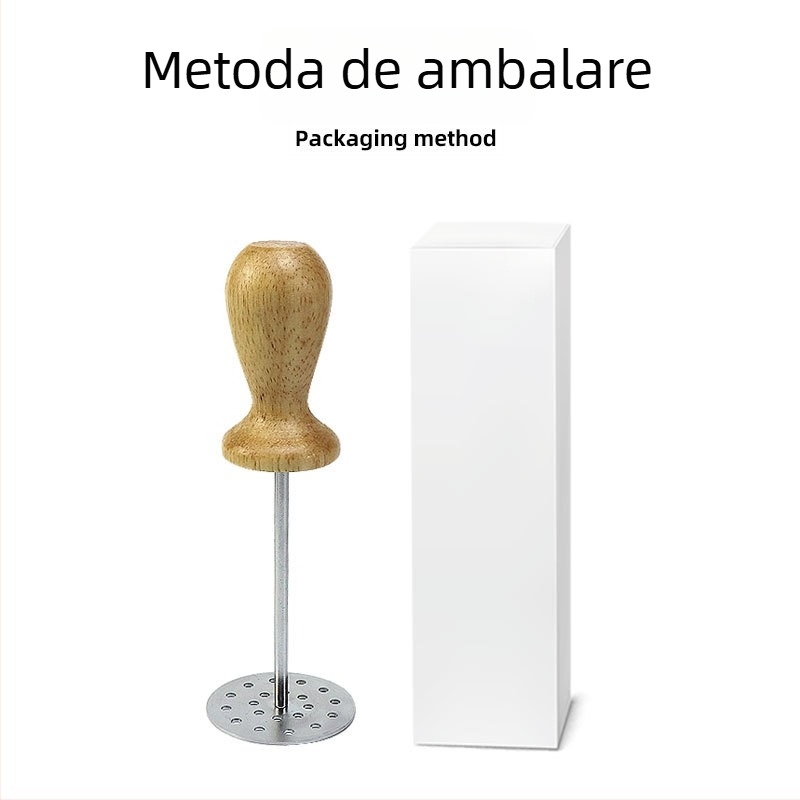 Zdrobitor de cartofi din oțel inoxidabil 430, mâner din cauciuc, manual, pentru bucătărie acasă și hrana bebelușilor