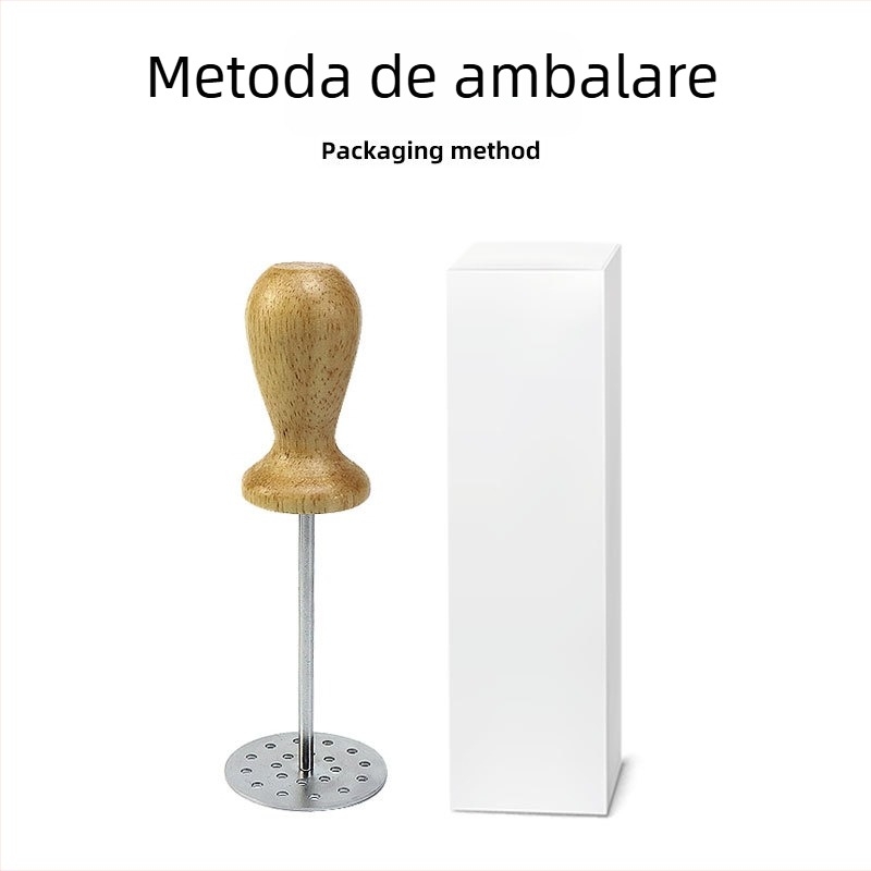 Zdrobitor de cartofi din oțel inoxidabil 430, mâner din cauciuc, manual, pentru bucătărie acasă și hrana bebelușilor