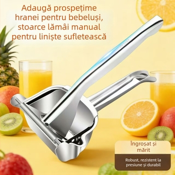 Storcător manual pentru trestie de zahăr, rodie, lămâie și portocale; capacitate mare, non-electric