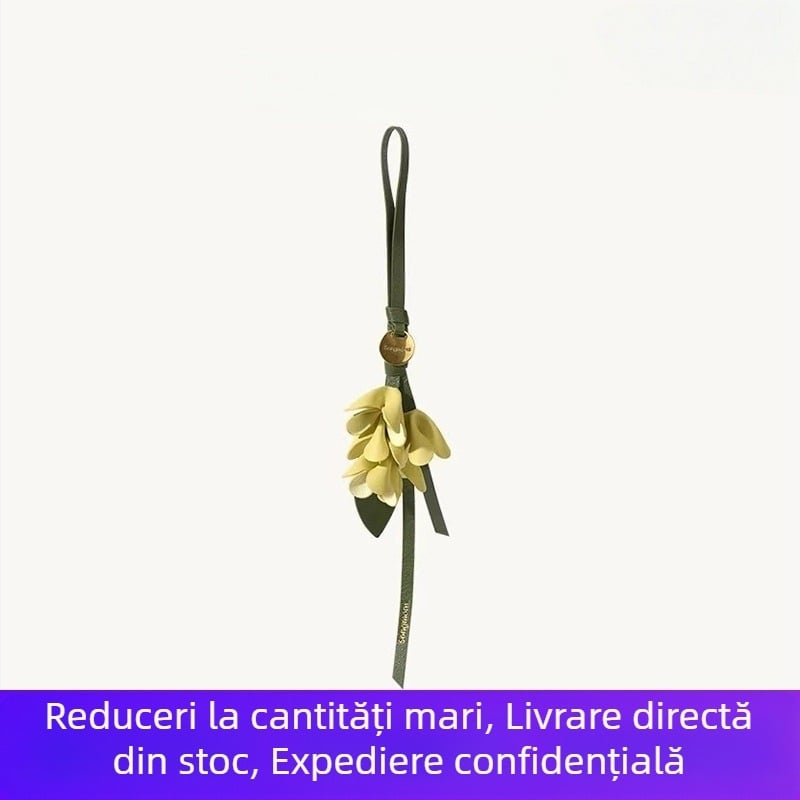 Pandantiv auriu Osmanthus pentru geantă, accesorii de designer în stil chinez nou.