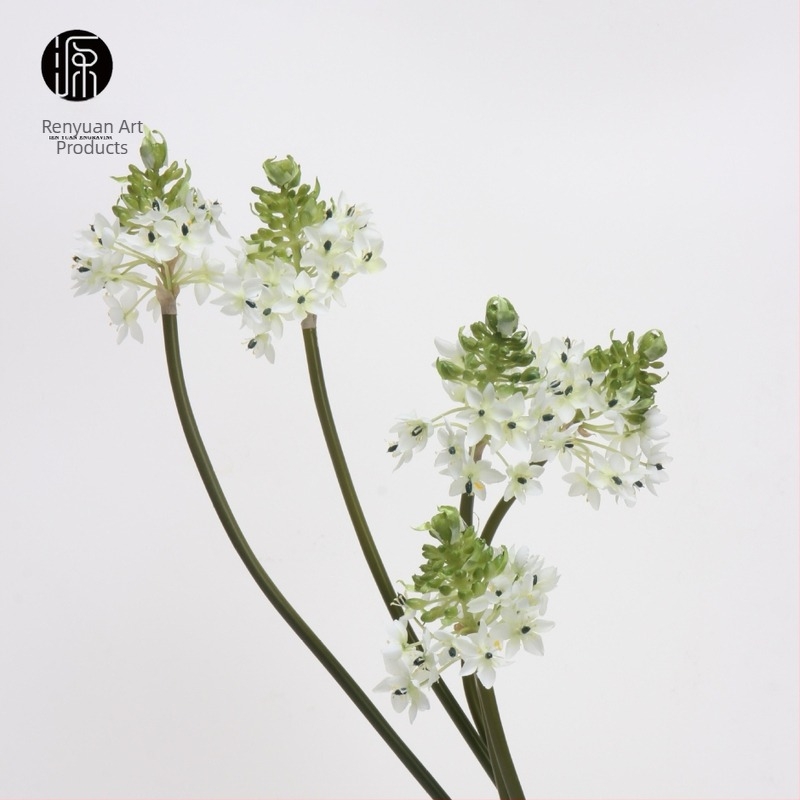Steaua din Betleem, floare artificială din catifea – plantă decor pentru nuntă, tulpină unică