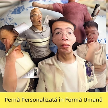 Perna pluș cu formă neregulată a pisicii urâte, personalizabilă pentru cadou DIY, figură abstractă amuzantă