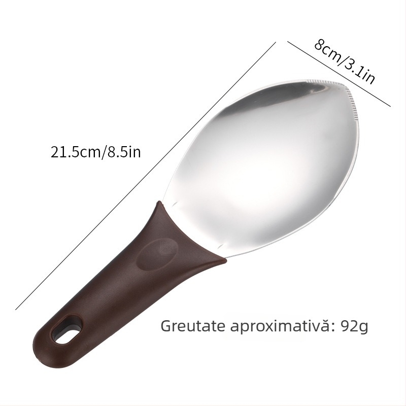 Instrument multifuncțional din oțel inoxidabil pentru fructe: decojitor mango, tăietor cuburi, îndepărtător de pulpă și lingură de pepene