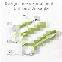 Set de trei piese – unealtă de fructe 3 în 1 cu capete duble, pentru pepene roșu și pepene galben