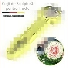 Set de trei piese – unealtă de fructe 3 în 1 cu capete duble, pentru pepene roșu și pepene galben