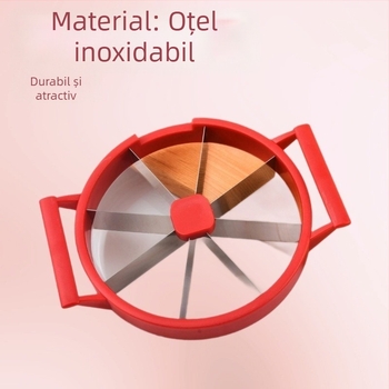 Tăietor din oțel inoxidabil pentru pepene, divizor multifuncțional de fructe pentru uz casnic, tăietor pentru clătite