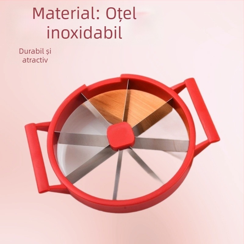 Tăietor din oțel inoxidabil pentru pepene, divizor multifuncțional de fructe pentru uz casnic, tăietor pentru clătite