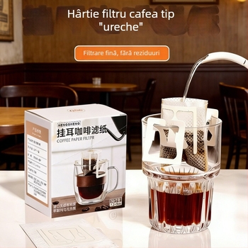 Hengsheng Filtre de cafea pentru drip – Filtre din hârtie groasă, de calitate alimentară, pentru cafea măcinată