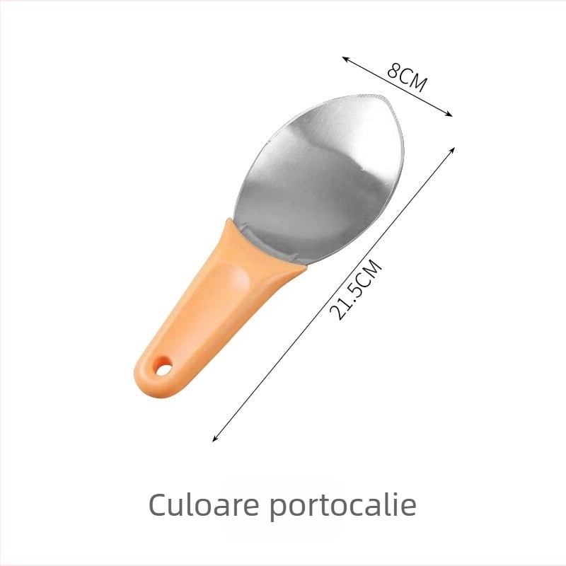 Instrument pentru curățarea mango-ului și cuțit multifuncțional pentru fructe, separare pulpă, tăiere cuburi și modelare