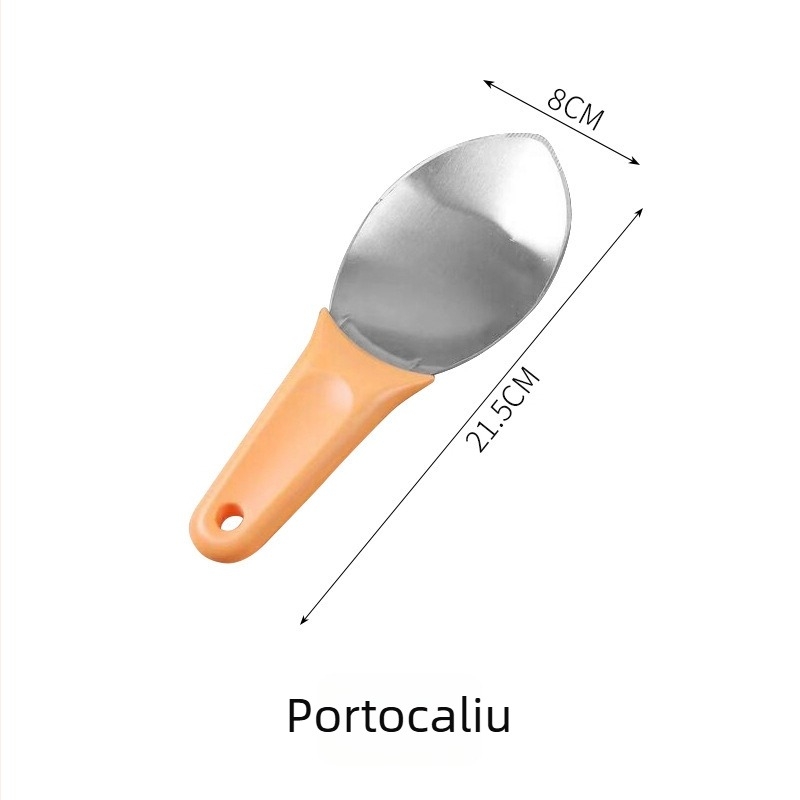 Instrument pentru curățarea mango-ului și cuțit multifuncțional pentru fructe, separare pulpă, tăiere cuburi și modelare