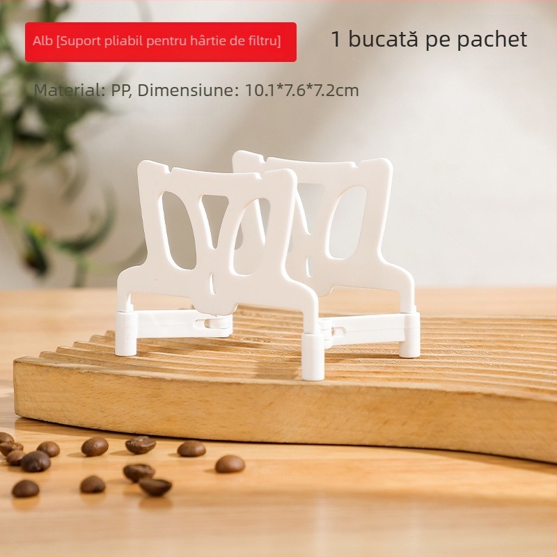 Suport pliabil pentru filtru de cafea pentru infuzie — stand portabil pentru exterior, rezistent la căldură