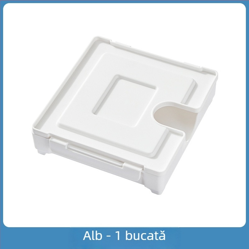 Cutie magnetică de depozitare a filtrelor de cafea în stil japonez, suport pentru hârtie de filtrare cu formă de ventilator