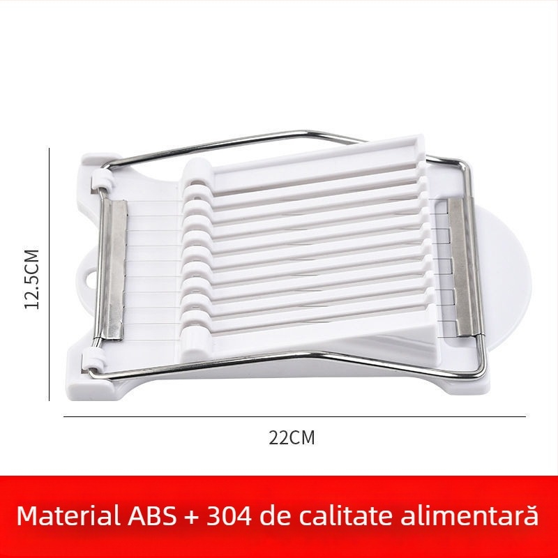 Feliator multifuncțional pentru cartofi, mezeluri, fructe, castraveți, ouă și tofu – fir din oțel inoxidabil 304, bucătărie