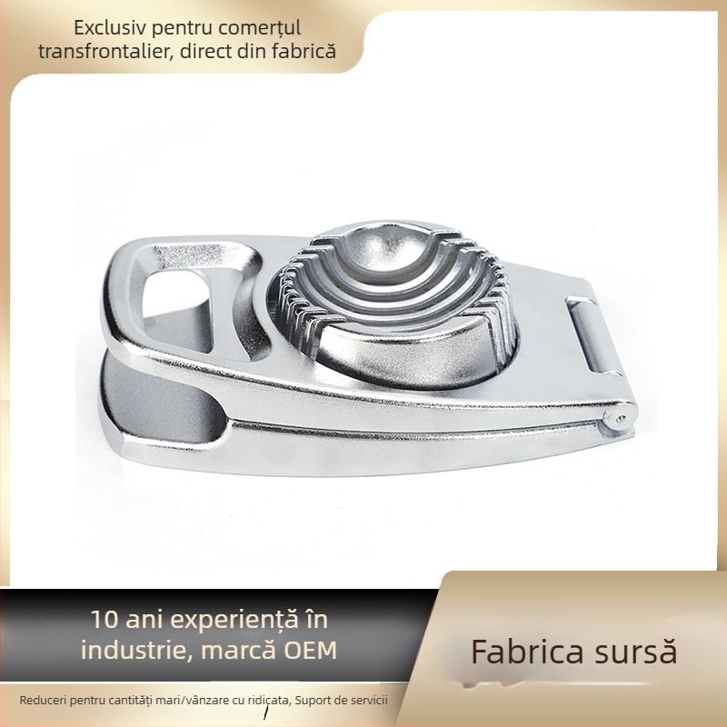 Tăietor și separator de ouă, stil japonez, din aliaj de aluminiu și oțel inoxidabil – ustensilă de bucătărie