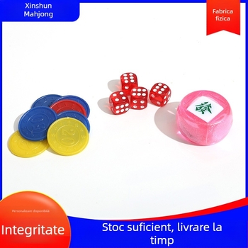 Sac de depozitare pentru mahjong, pliabil, cu capacitate mare pentru accesorii, jetonuri și zaruri