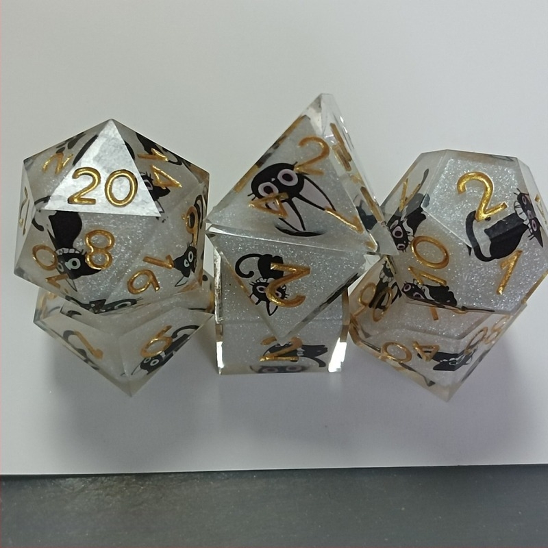 Zaruri din rășină 16 mm pentru Dungeons & Dragons RPG joc de masă – personalizabile