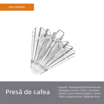 Coffee Elephant – Greutate de hârtie pentru filtru cafea și recipient pentru filtrare, utilizare dublă pentru V60