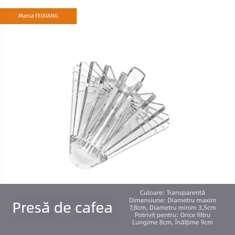Coffee Elephant – Greutate de hârtie pentru filtru cafea și recipient pentru filtrare, utilizare dublă pentru V60