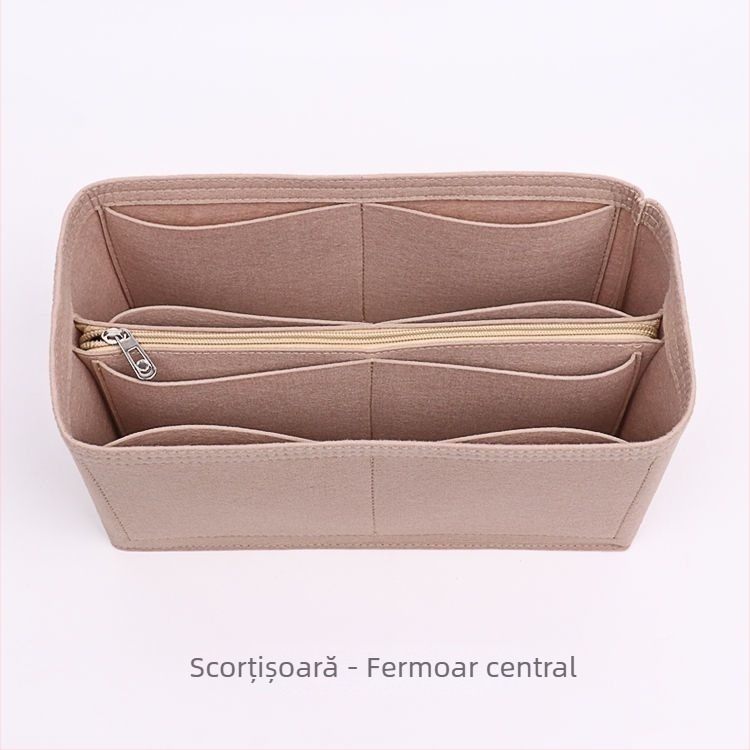 Organizator interior LV Neverfull pentru geantă – structură de susținere pentru dimensiuni mari, medii și mici, organizator pentru makeup și cumpărături, cu căptușeală