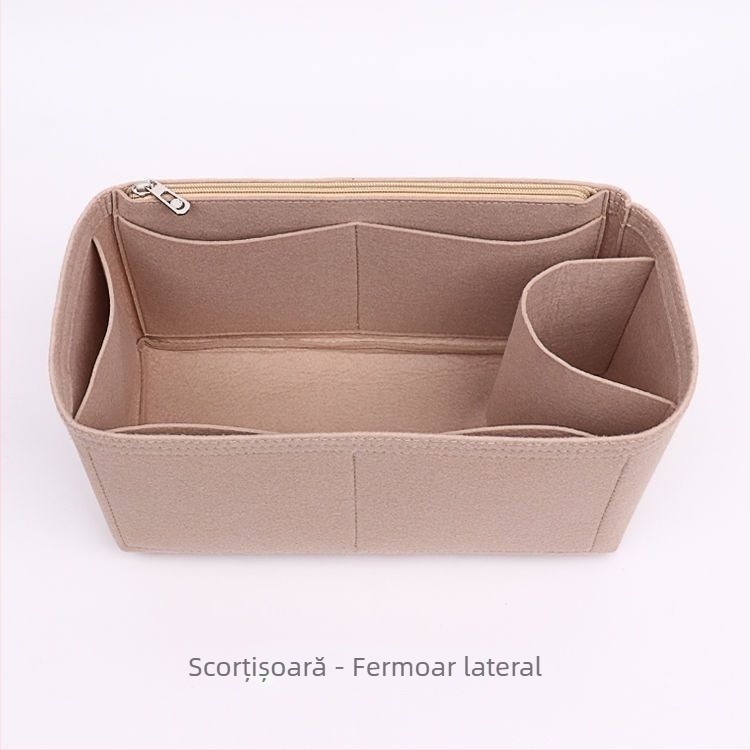 Organizator interior LV Neverfull pentru geantă – structură de susținere pentru dimensiuni mari, medii și mici, organizator pentru makeup și cumpărături, cu căptușeală