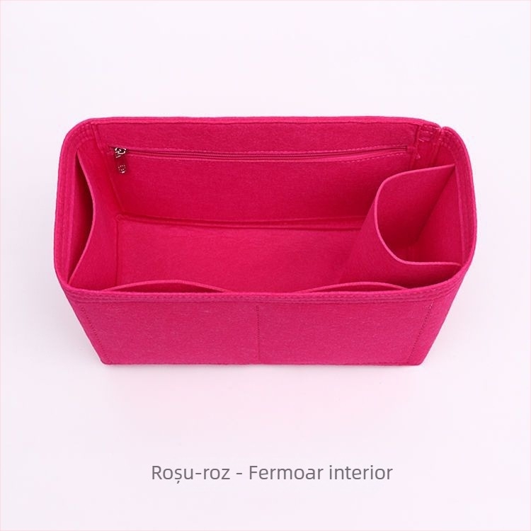 Organizator interior LV Neverfull pentru geantă – structură de susținere pentru dimensiuni mari, medii și mici, organizator pentru makeup și cumpărături, cu căptușeală