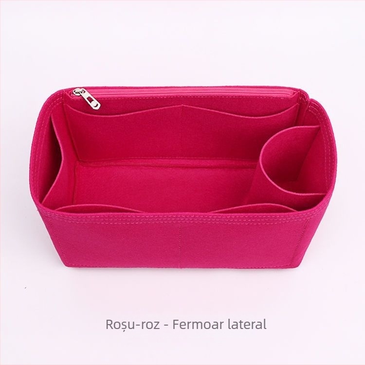 Organizator interior LV Neverfull pentru geantă – structură de susținere pentru dimensiuni mari, medii și mici, organizator pentru makeup și cumpărături, cu căptușeală