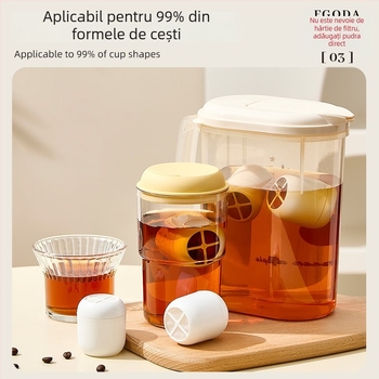 Set filtru pour-over pentru cafea și ceai cu plasă de filtrare (fără filtre de hârtie)