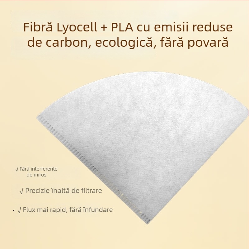Filtru de cafea Lyocell în formă de V No.01, 50 foi pe pachet