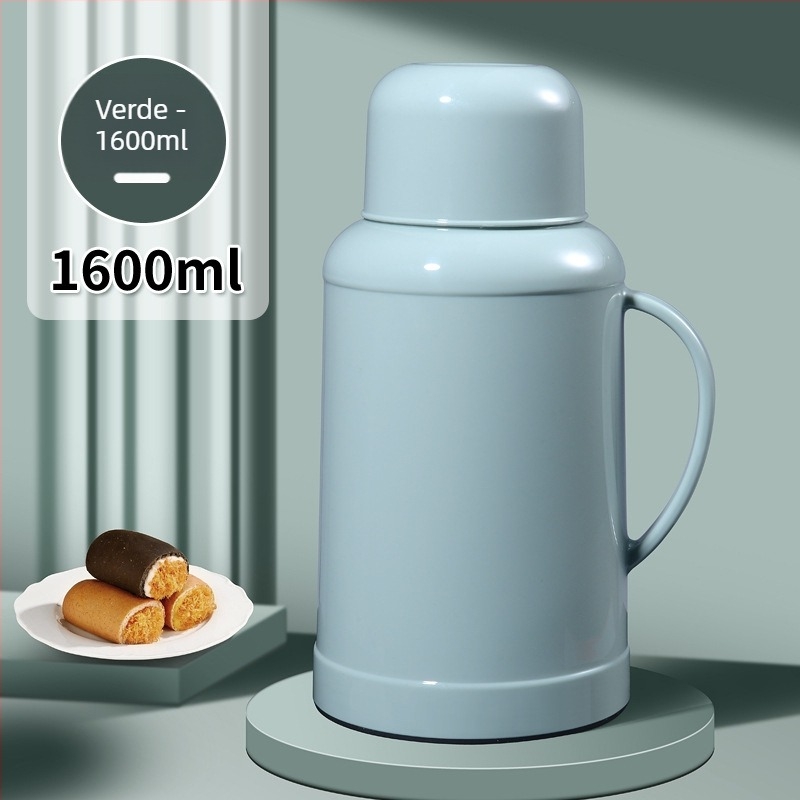 Termos cu interior din sticlă pentru uz casnic, design modern, izolare eficientă, capacitate mică