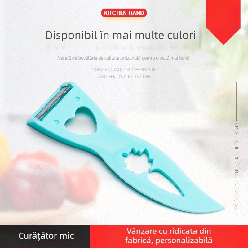 Curățător universal pentru legume și fructe – ustensilă de bucătărie