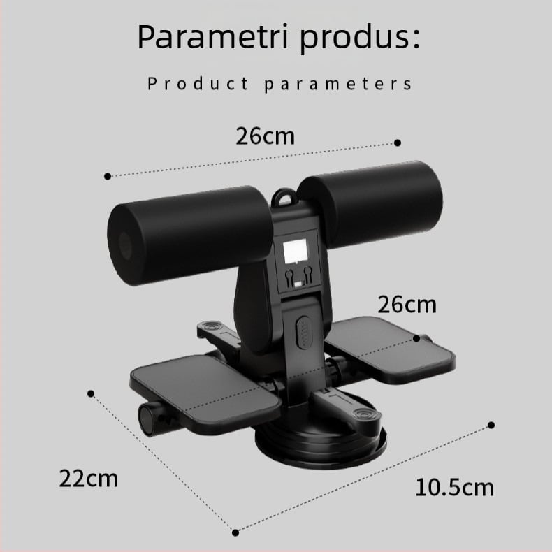 Noua placă pentru abdomene cu aspirație dublă, ajutor pentru abdomene, echipament de fitness pentru exterior