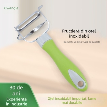 Cuțit de curățare din oțel inoxidabil, multifuncțional – pentru mere și cartofi, fructe și legume