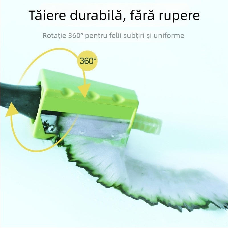 Instrument multifuncțional pentru feliere de castravete și pregătire pentru mască facială